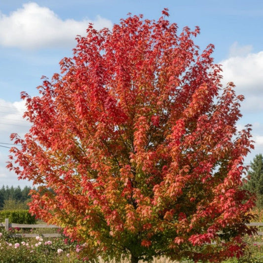 Acer x freemanii 'Jeffersred' - Pepinieres du Plessis-Luzarches